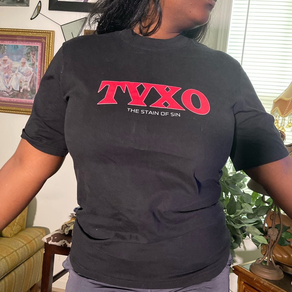 Black Short Sleeve Graphic Tee